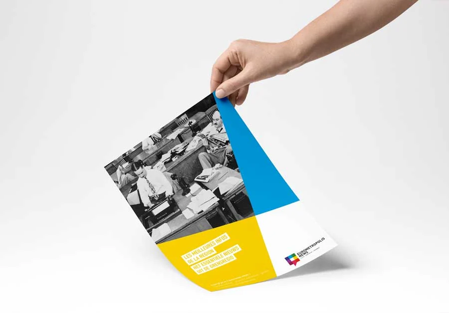 A4-advertentie voor Eurometropolis News